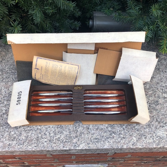 Carvel Hall Stainless Steel Knives 6 Piece Set - Picture 3 of 5